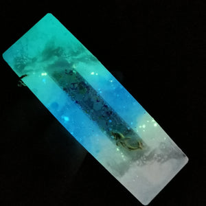 Pink Sands Seafoam Bar Barrette Clasp