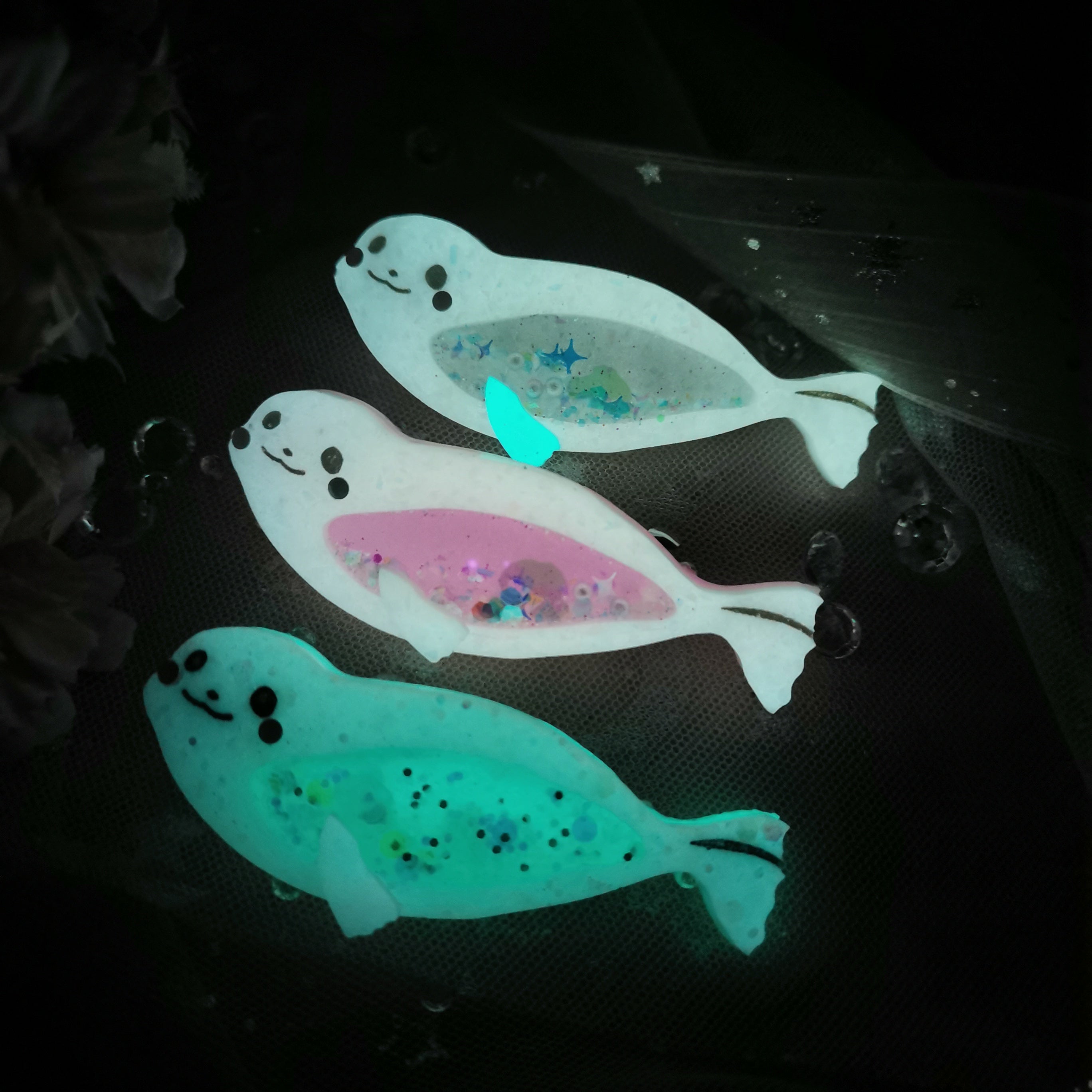 Harp Seal (6cm clasp)