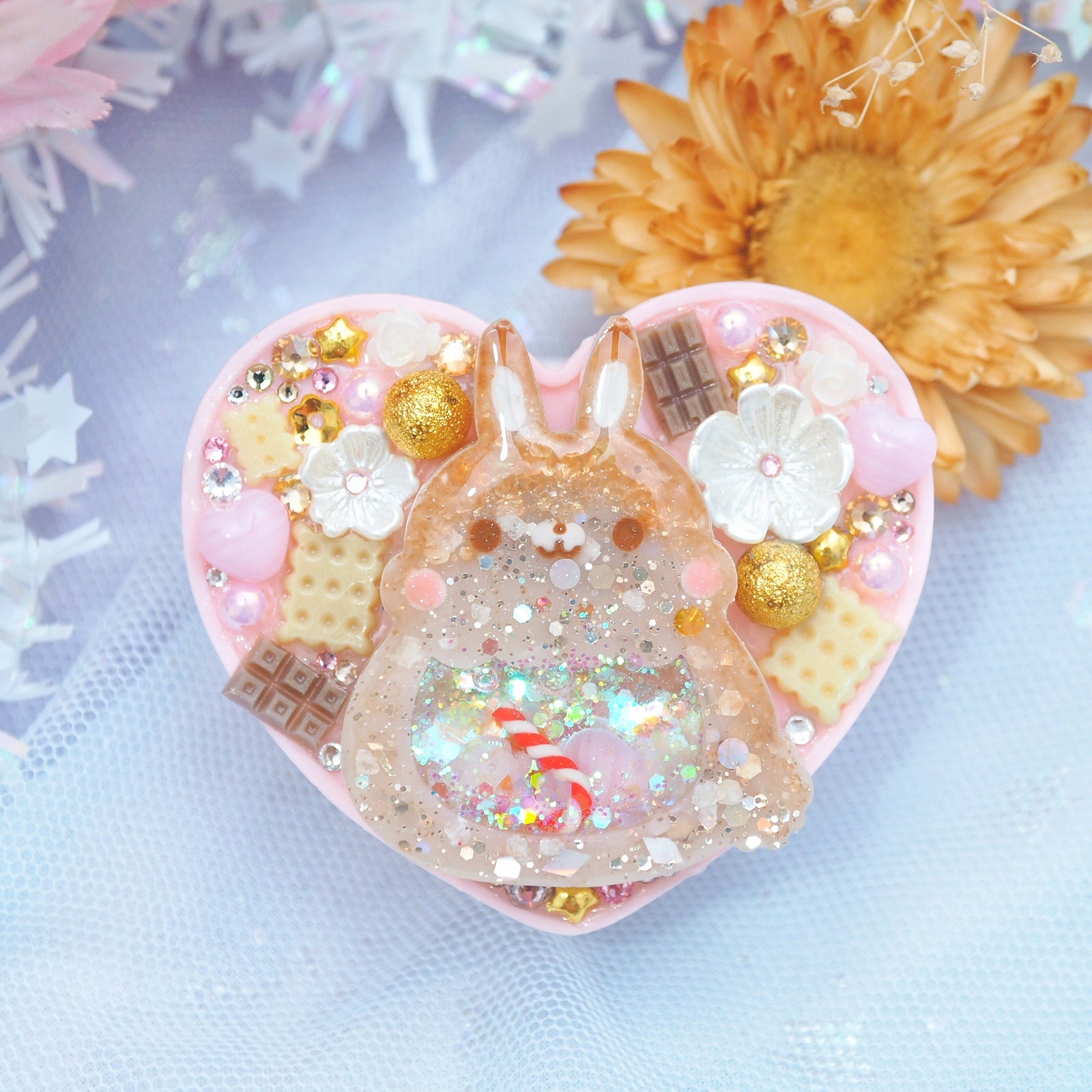 Cookie Bunbun Heart Grip