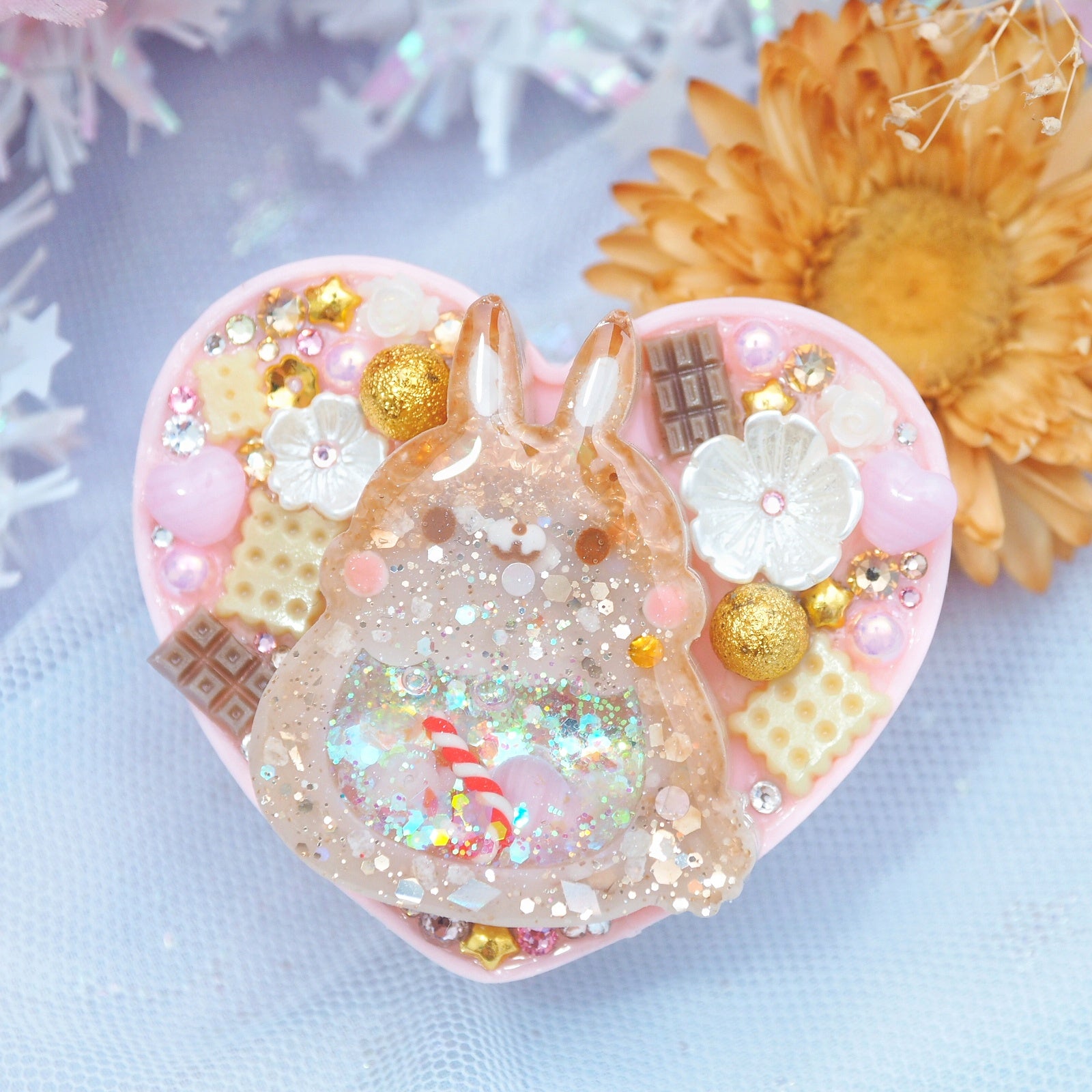 Cookie Bunbun Heart Grip