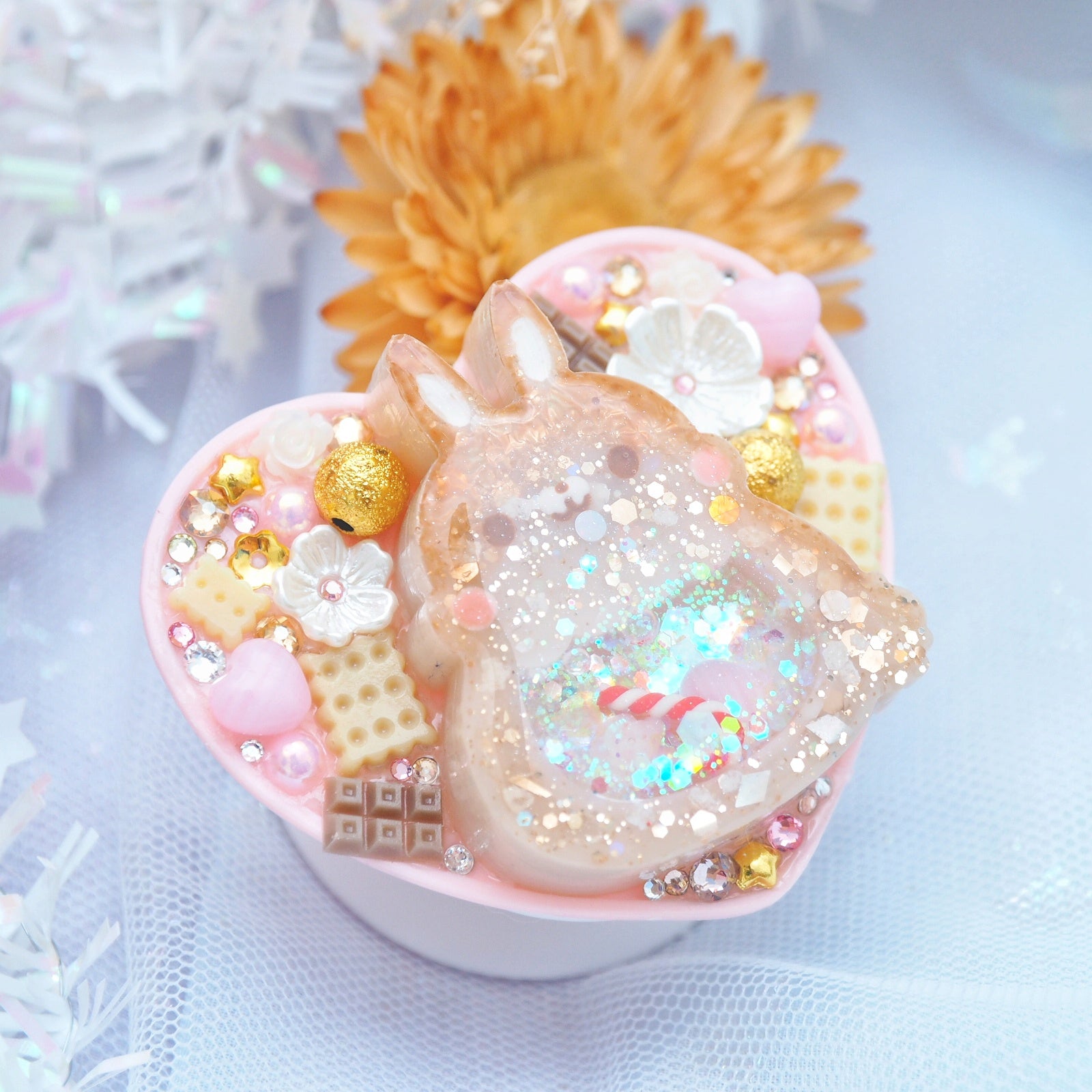 Cookie Bunbun Heart Grip