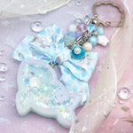 Ultraviolet Baby Orca Charm (Glowing)