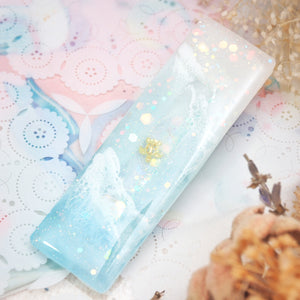 Pale Sands Shaker Barette (turtle bay,standard rectangle)