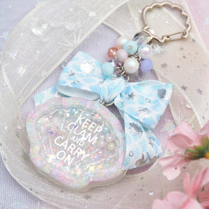 Keep Clam and Carry On Charm (Glowing)