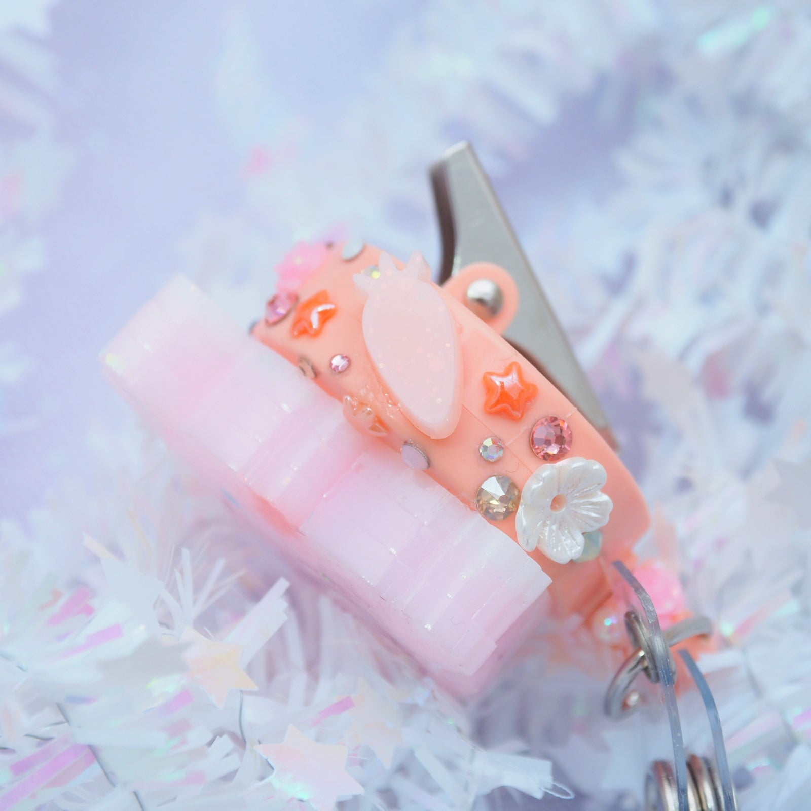 Pink Bunbun Badge Reel