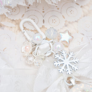 Winter Dove with flocked wing (Luna's exclusive shaker design)