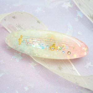Toccata & Fugue in D Minor Musical barrette (7cm gold clasp)