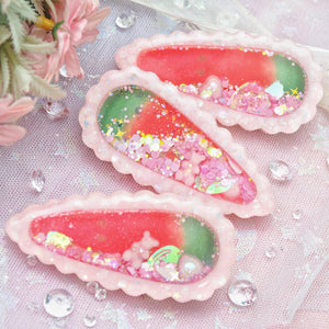 Chonky Watermelon Clip (Pink)