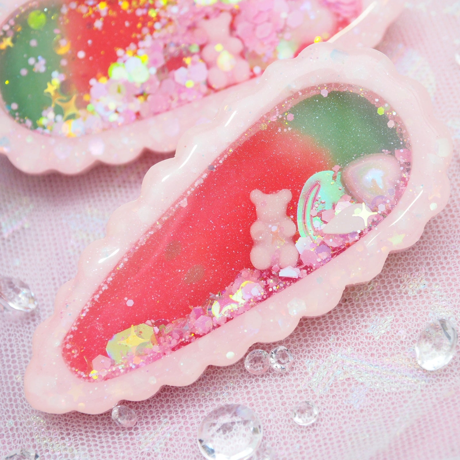 Chonky Watermelon Clip (Pink)