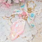 Pink/White Birb Shaker Charm