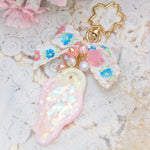 Pink/Yellow Birb Shaker Charm