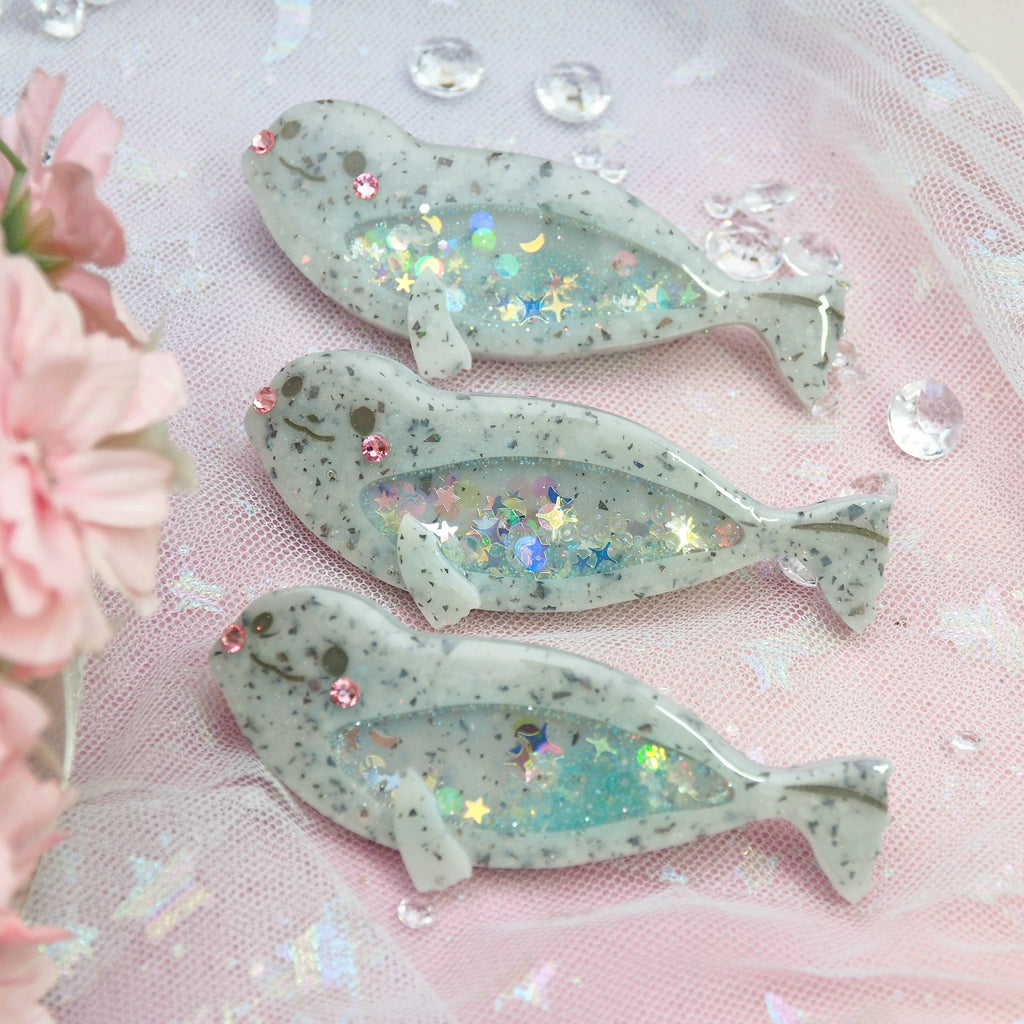 Harbour Seal (6cm clasp)