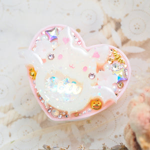 Peachy Froot Bat Heart Grip (Glows)