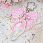 Galah Birb Shaker Charm (crest down)