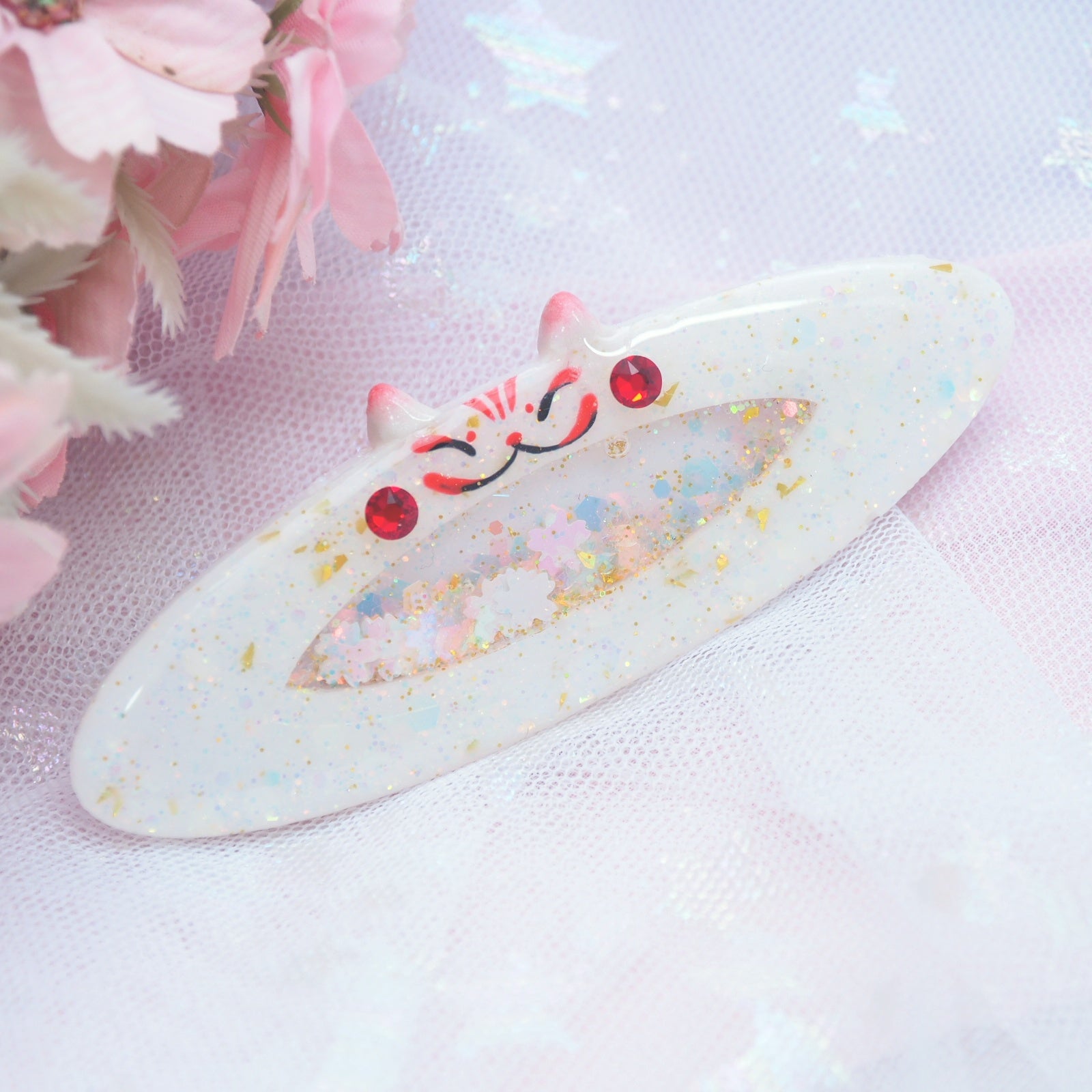 Kitsune Clip Barrettes (Assorted)