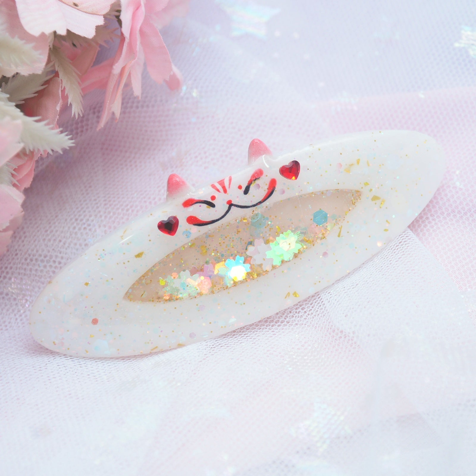 Kitsune Clasp Barrettes (Assorted)
