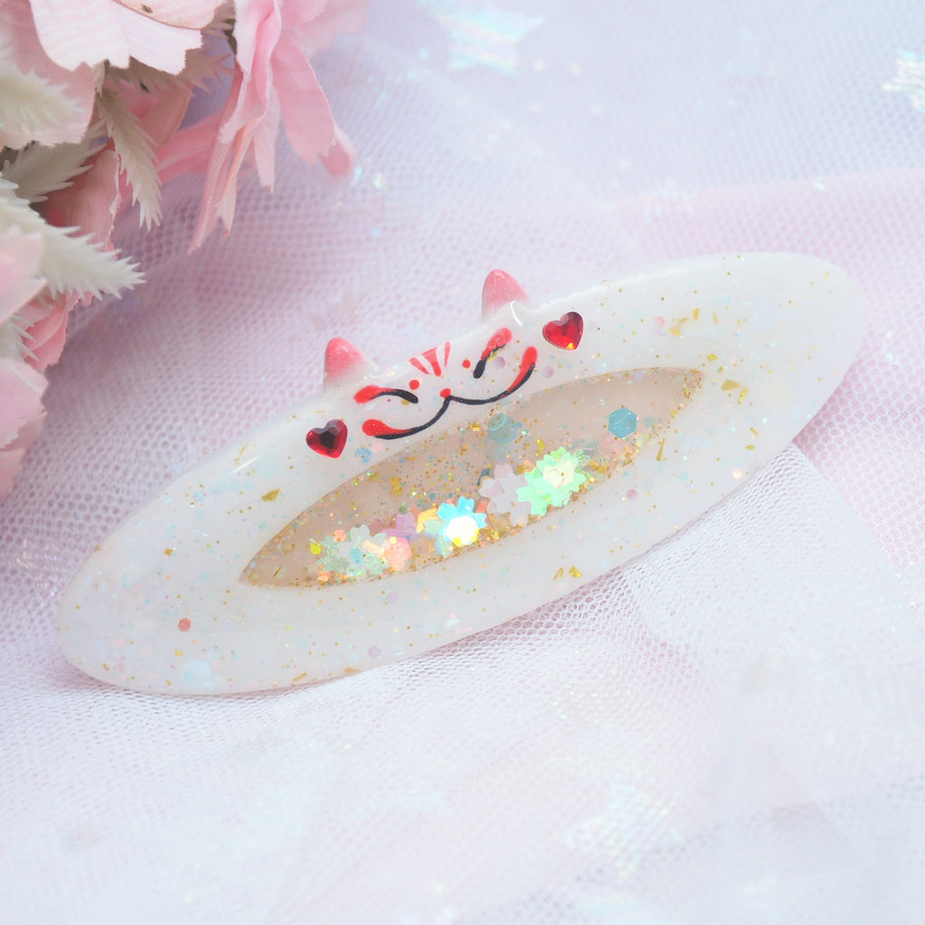 Kitsune Clasp Barrettes (Assorted)