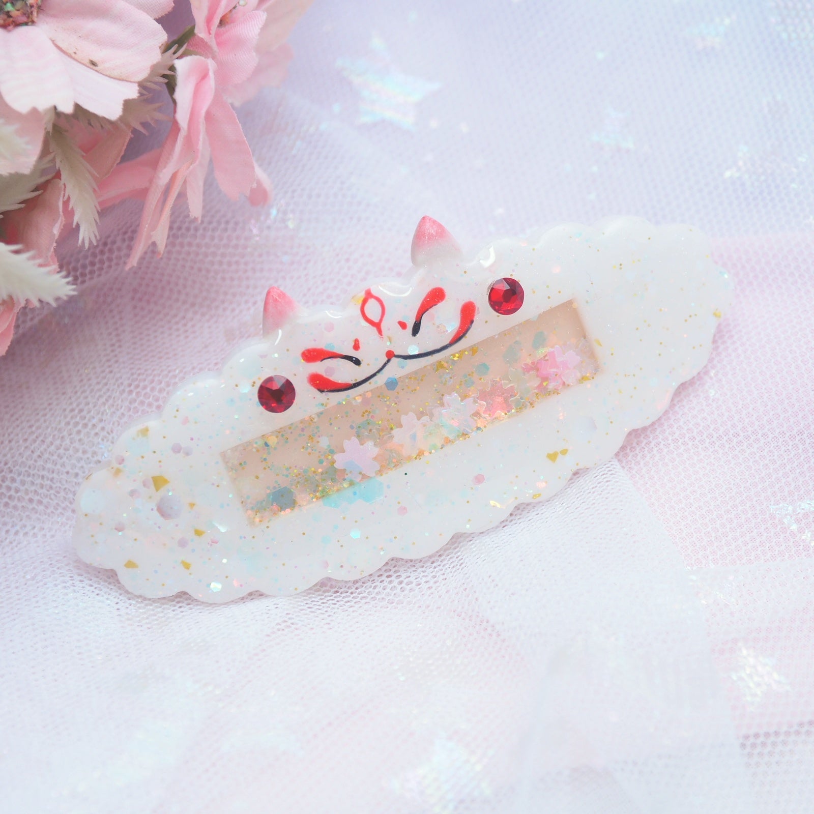 Kitsune Clasp Barrettes (Assorted)