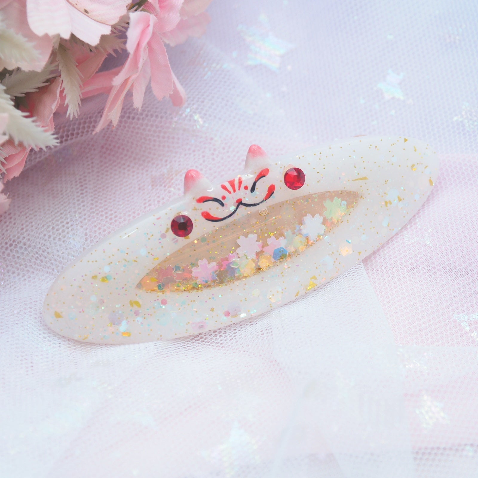 Kitsune Clasp Barrettes (Assorted)