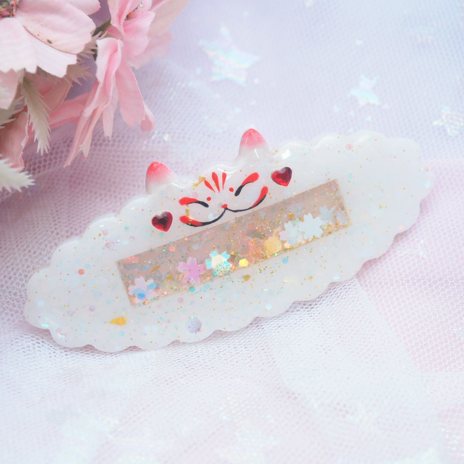 Kitsune Clasp Barrettes (Assorted)