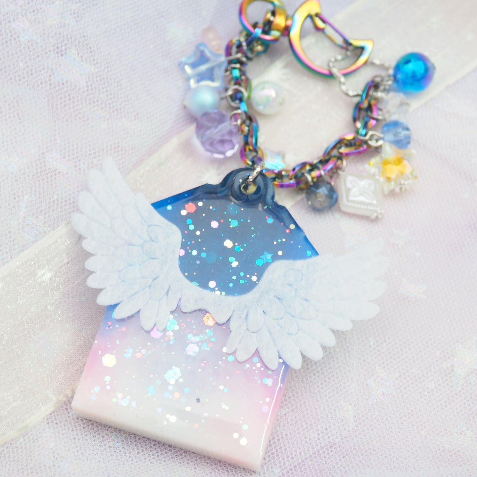 Midnight Glowing Magic Omamori Charm (2.5" tall)