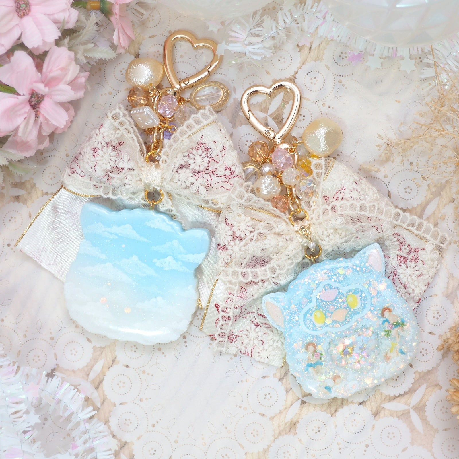 Dreamy Cherub Furby  (handpainted)