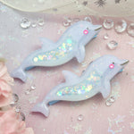 Purple Dolphin (6cm slim clip)