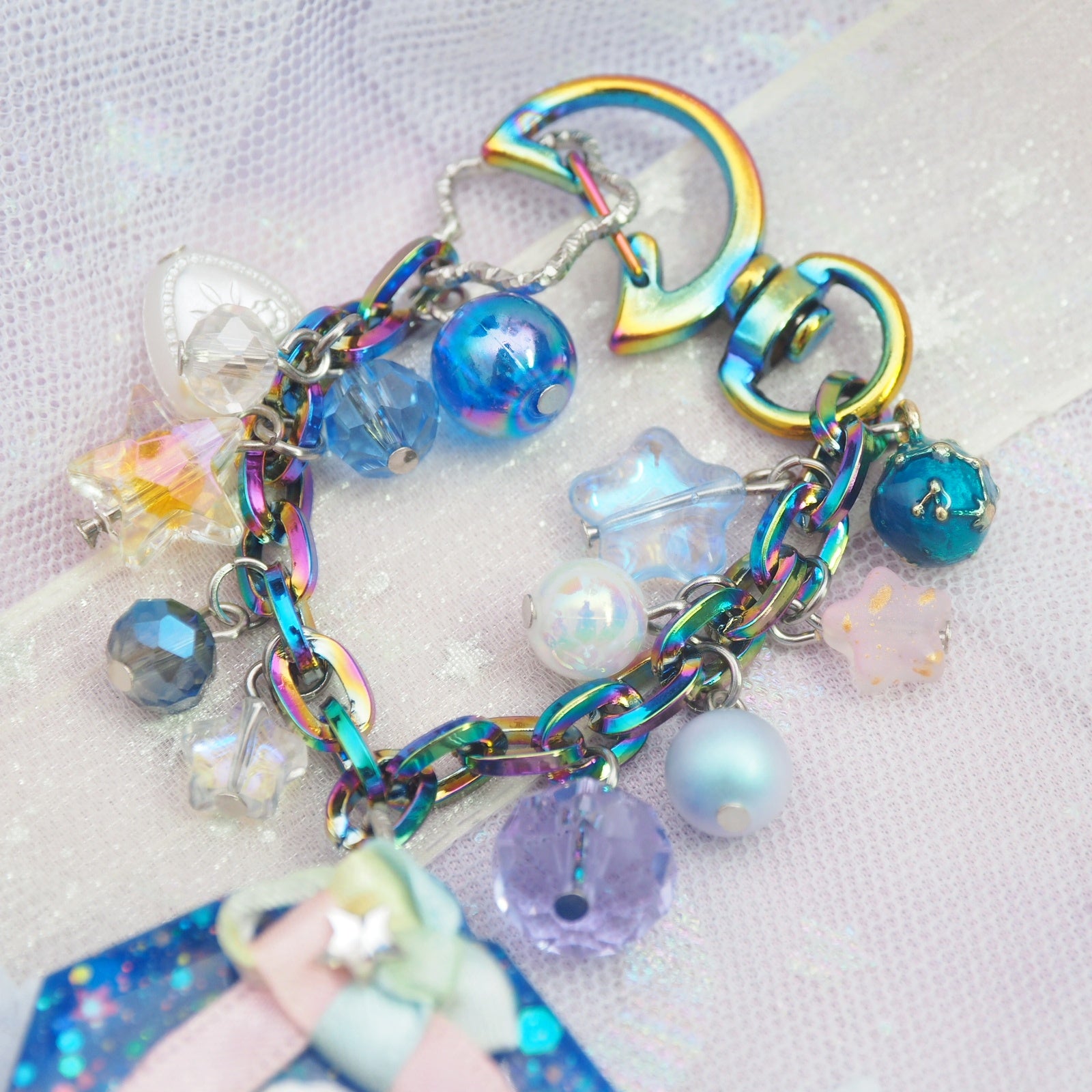 Midnight Glowing Magic Omamori Charm (2.125" tall)