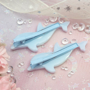 Purple Dolphin (6cm slim clip)