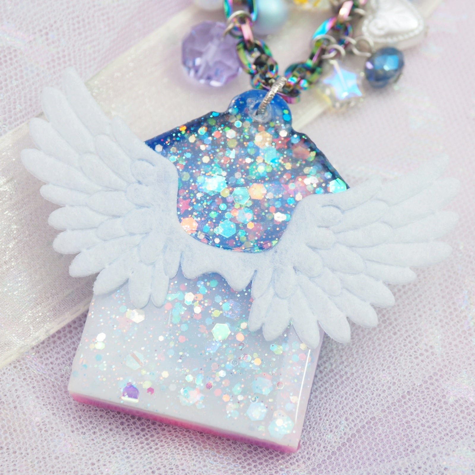 Midnight Glowing Magic Omamori Charm (2.125" tall)