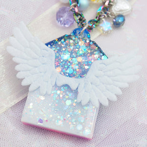 Midnight Glowing Magic Omamori Charm (2.125" tall)