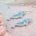 Baby Purple Dolphin (3.5cm clip)
