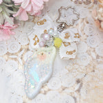 Grey/Yellow Tiel Birb Shaker Charm