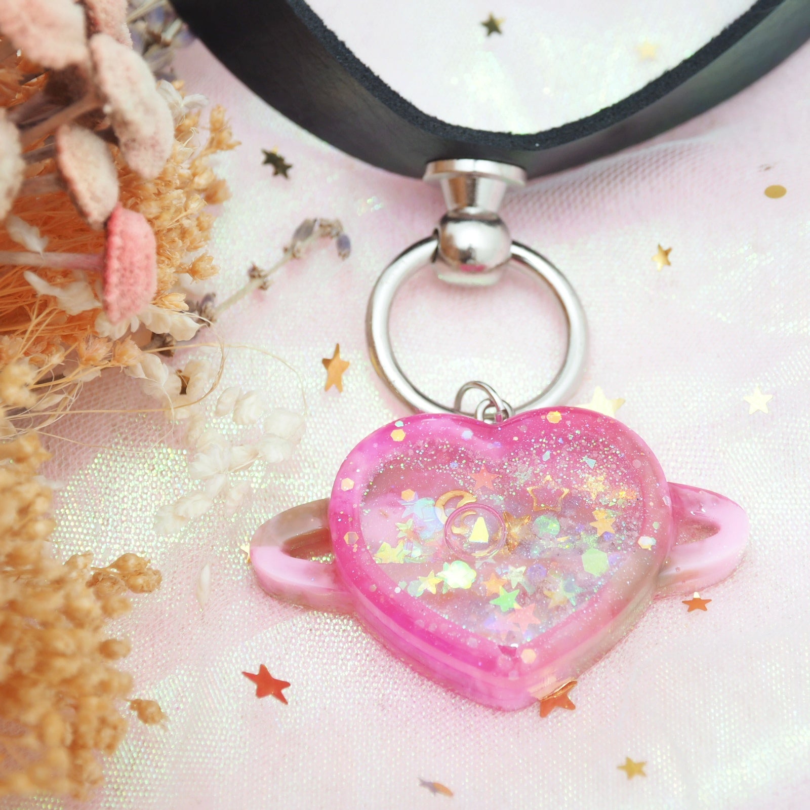 Pink Planetscape Choker