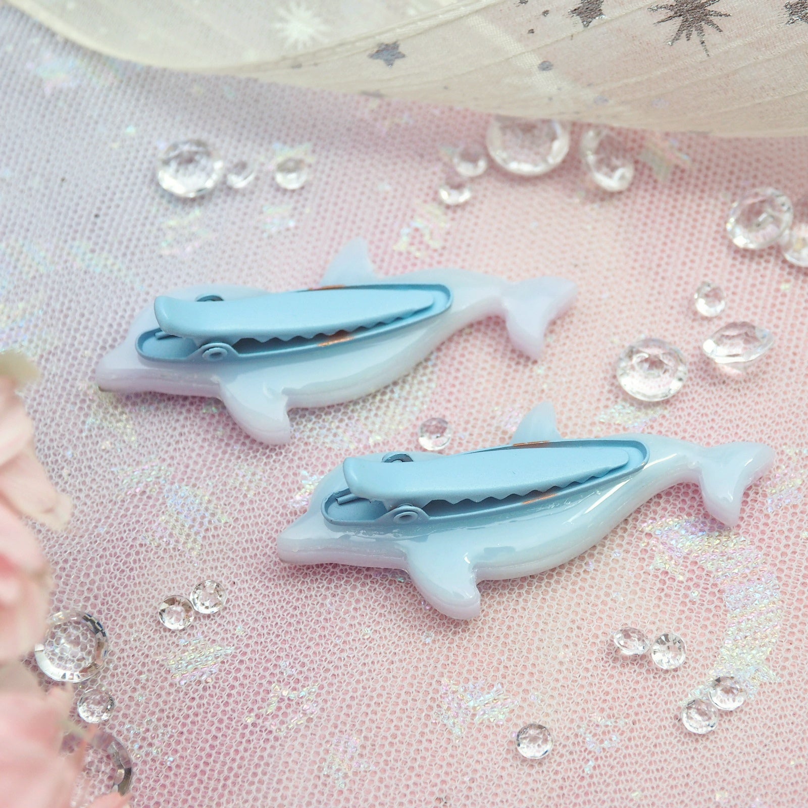 Baby Purple Dolphin (3.5cm clip)
