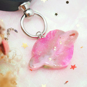Pink Planetscape Choker