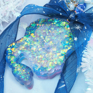 Galactic Dragon Painted Charm