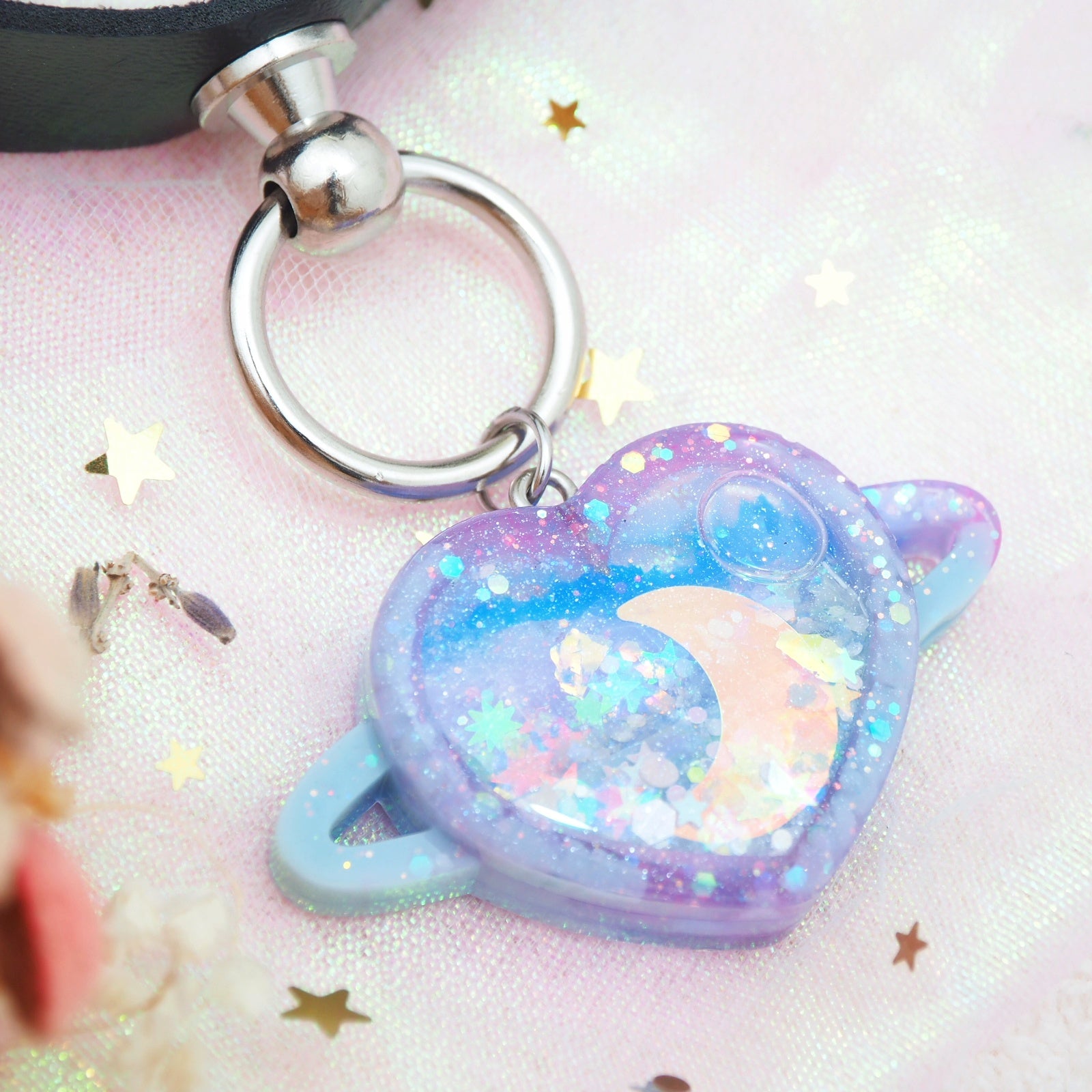 Purple-blue Planetscape Choker