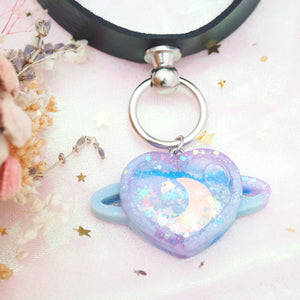 Purple-blue Planetscape Choker