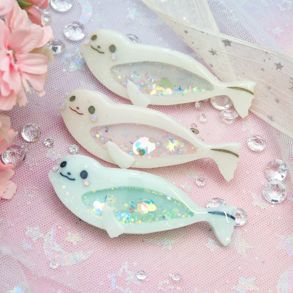 Harp Seal (6cm clasp)