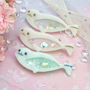 Harp Seal (6cm clasp)