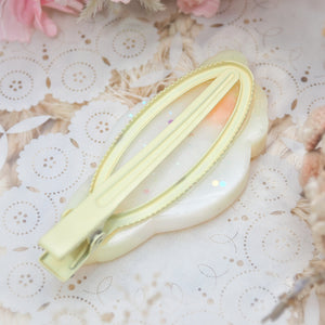 White/Yellow Tiel Birbrette (Barette)