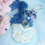 Lace Among the Stars Butterfly with braided chain