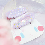 Sleepy Barrette Clip Set (5cm clip)