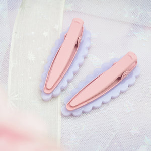 Sleepy Barrette Clip Set (5cm clip)