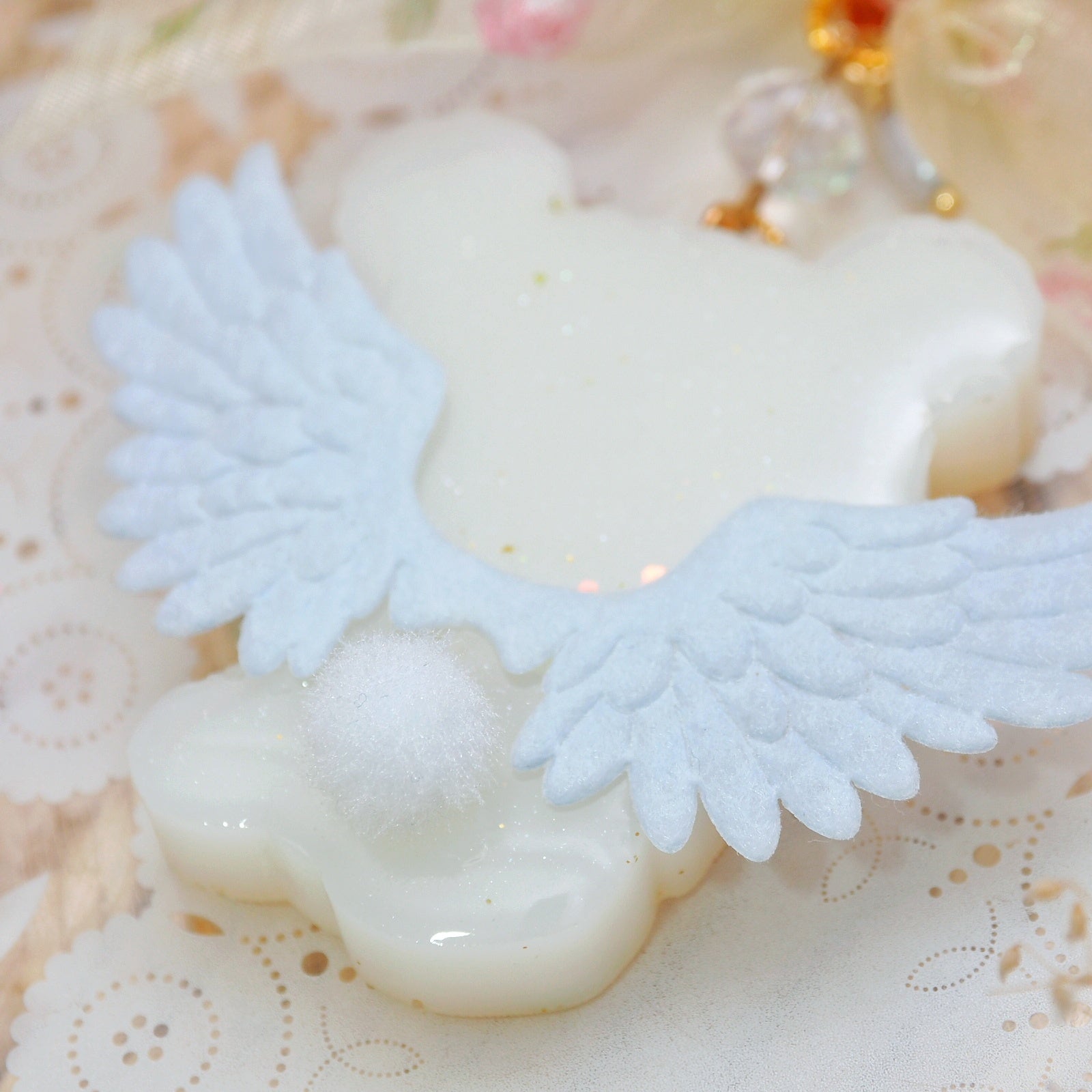 Golden Boi Angel Prism Bear (Glows)