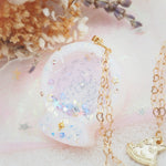 Pink Planisphere Globe 36" Chain Necklace
