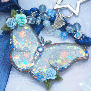 Over the Floraison Large Butterfly Charm