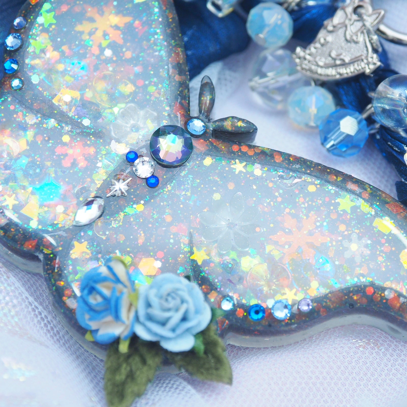 Over the Floraison Large Butterfly Charm