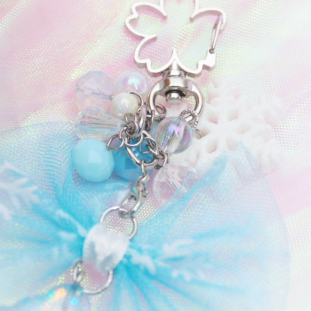Iridescent Snowflake Shaker (Interchangeable Ornament Charm)